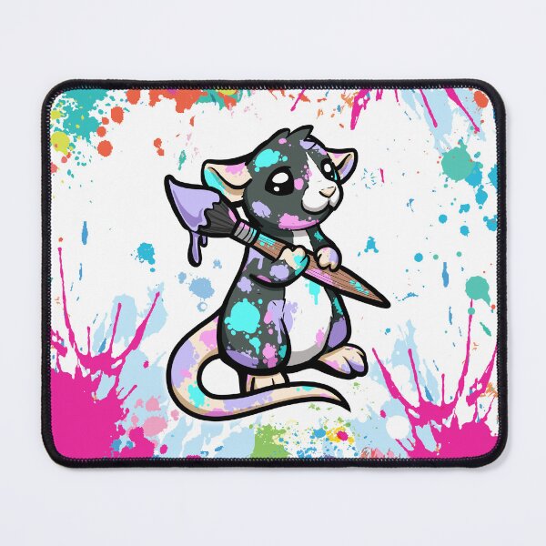 Item preview, Bats the Painter Rat designed and sold by Dragons and Beasties.