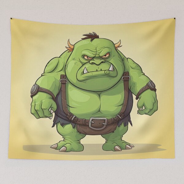 Item preview, Ogre | cute style designed and sold by ComicsFactory.