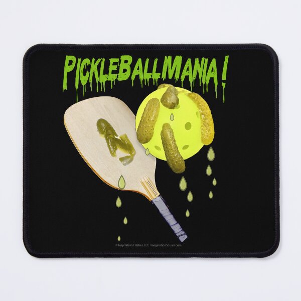 Item preview, PickleBall Mania!  For DARK Backgrounds designed and sold by The Imagination Source™.