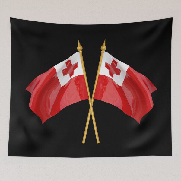 Item preview, Tonga Flags designed and sold by FutureTraveller.