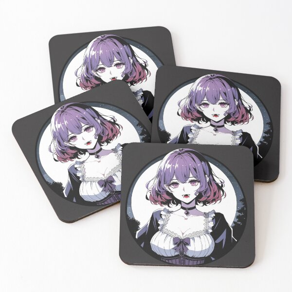 Item preview, Manga-Style Vampire Girl designed and sold by fkdesignsshirts.