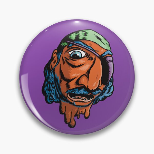 Item preview, Pirate with Eye Patch Orange designed and sold by punkcinemaart.