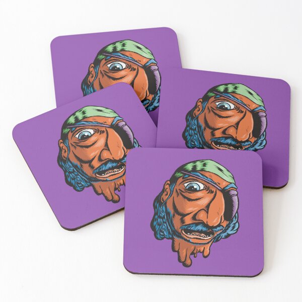 Item preview, Pirate with Eye Patch Orange designed and sold by punkcinemaart.