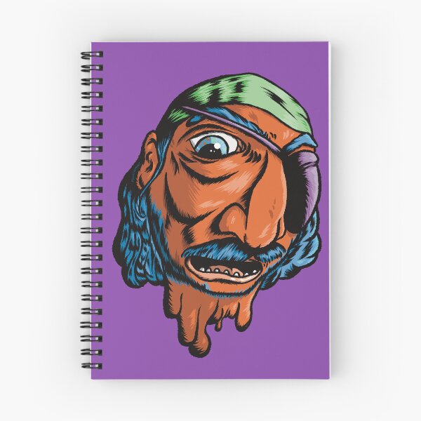 Item preview, Pirate with Eye Patch Orange designed and sold by punkcinemaart.