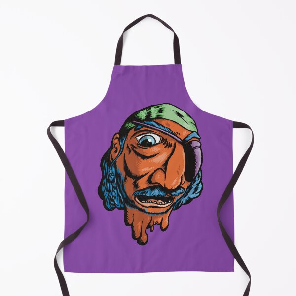 Item preview, Pirate with Eye Patch Orange designed and sold by punkcinemaart.