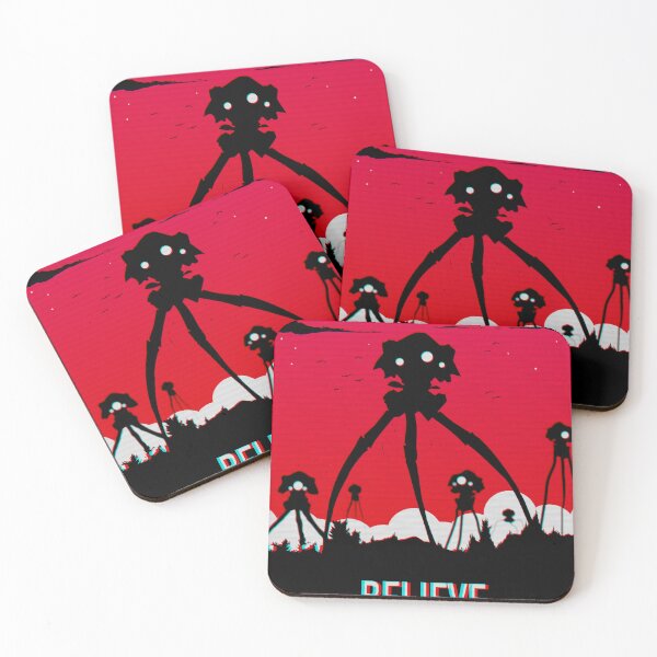 Item preview, BELIEVE Alien Tripods  designed and sold by Greynvi.