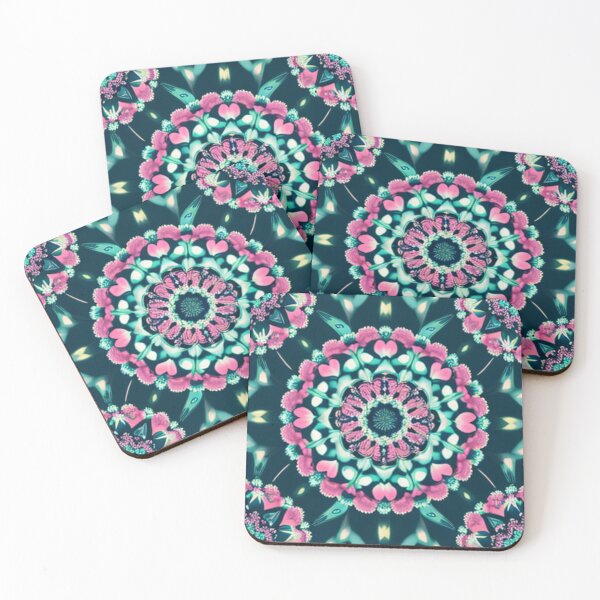 Item preview, kaleidoscope flower repeating pattern designed and sold by EasyPrints337.