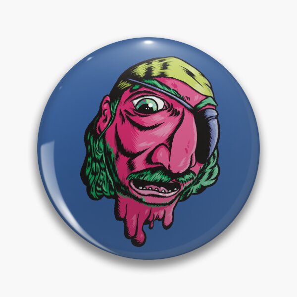 Item preview, Pirate with Eye Patch Pink designed and sold by punkcinemaart.