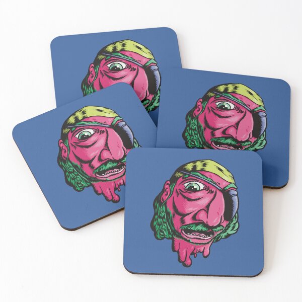 Item preview, Pirate with Eye Patch Pink designed and sold by punkcinemaart.