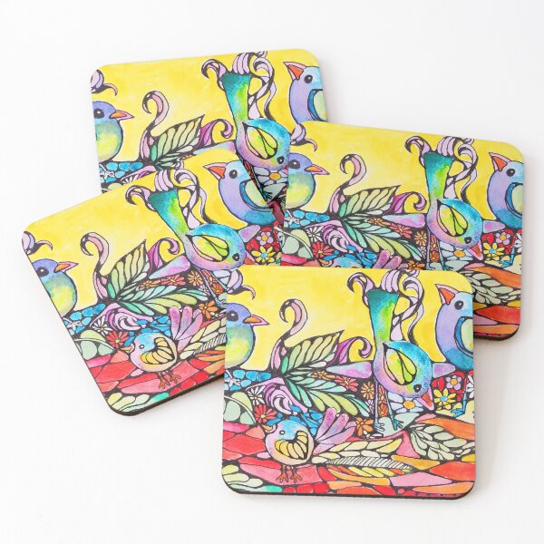 Item preview, Doodle Birds designed and sold by annesblueart.