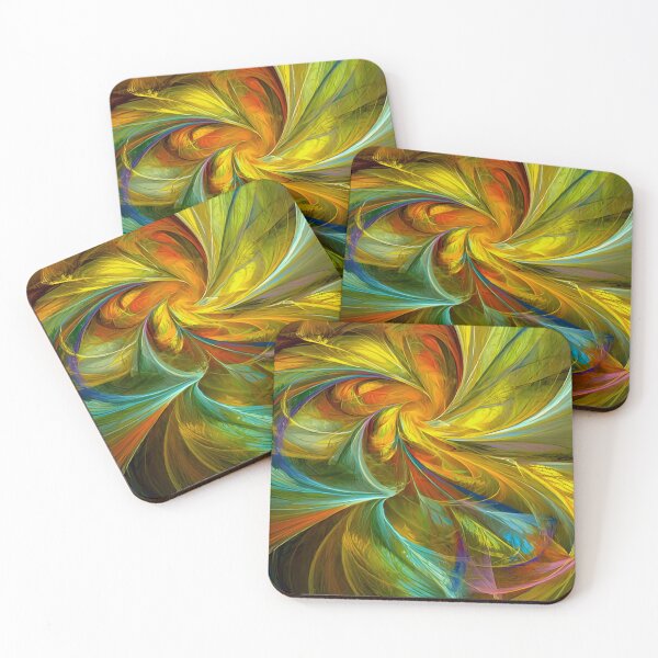Item preview, Abstract whirlpool of colors designed and sold by CuteCreature.