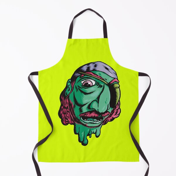 Item preview, Pirate with Eye Patch Green designed and sold by punkcinemaart.