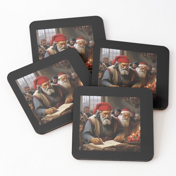 Item preview, Santa Claus writes his memories to his friends designed and sold by ReyhansArtWorld.