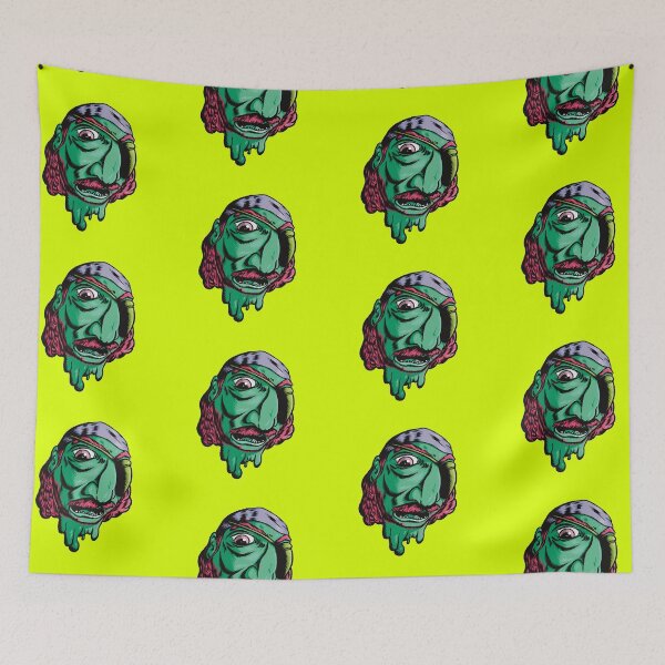 Item preview, Pirate with Eye Patch Green designed and sold by punkcinemaart.