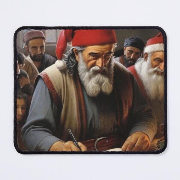 Item preview, Santa Claus writes his memories to his friends designed and sold by ReyhansArtWorld.