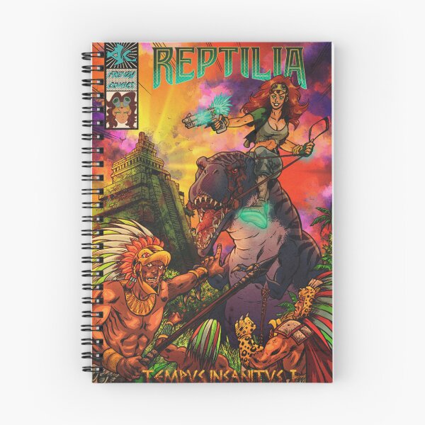Item preview, Reptilia: TEMPVS INSANITVS 1 variant designed and sold by FrenzyComics.