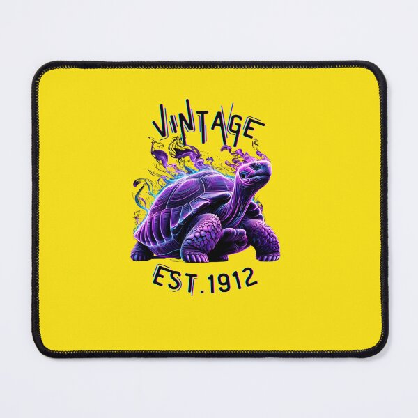 Item preview, Vintage Est. 2012 - Mystical Purple Smoke Pinta Island Tortoise designed and sold by Matt's Artificial Nature.