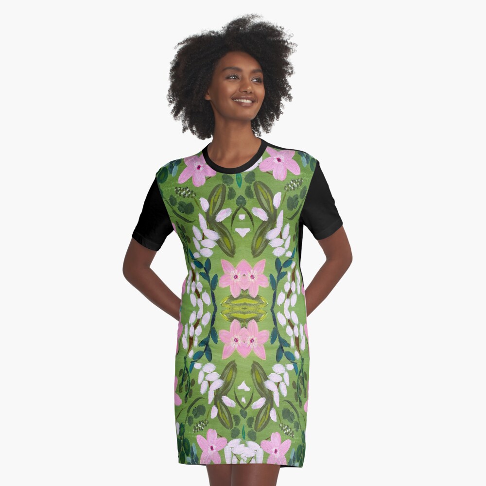 Item preview, Graphic T-Shirt Dress designed and sold by LeeCummins.