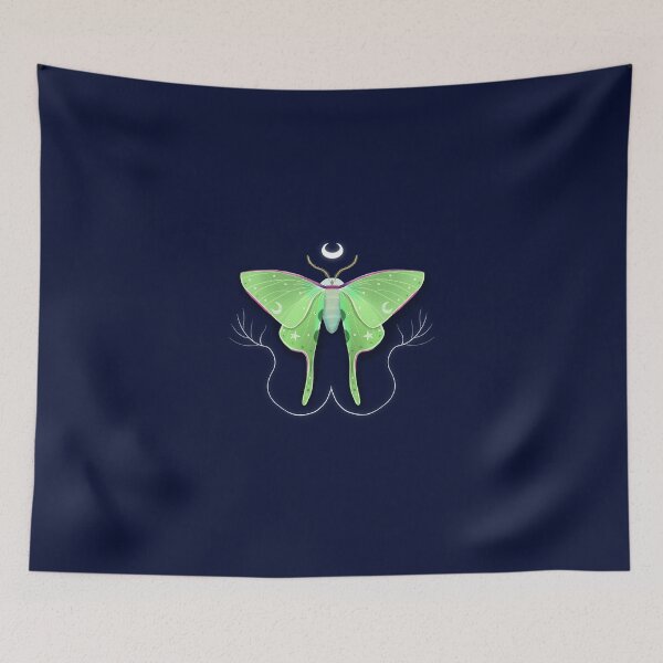 Item preview, Luna moth designed and sold by Doodledeedoo.