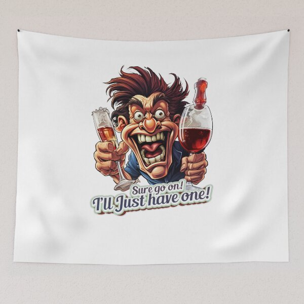 Item preview, Sip Sarcasm: The One-Drink Promise Drunk designed and sold by SlickCity.