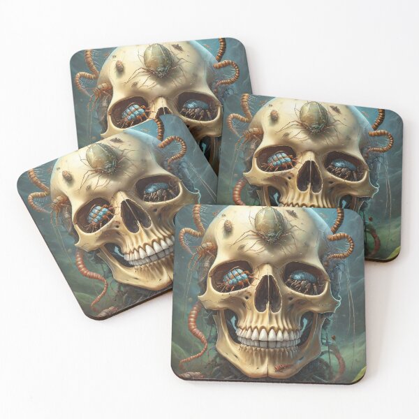 Item preview, Death Skull Poster designed and sold by SW-Graphics.