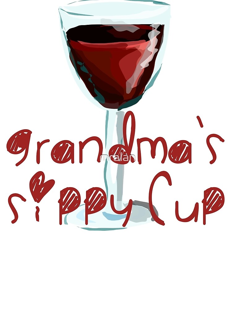 Wine Sippy Cup Sticker for Sale by SamIsWhat8