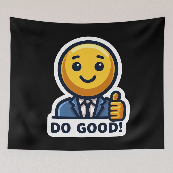 Item preview, DO GOOD Emoji designed and sold by plushism.