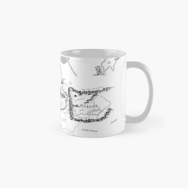 Togo Watercolor Map Coffee Mug