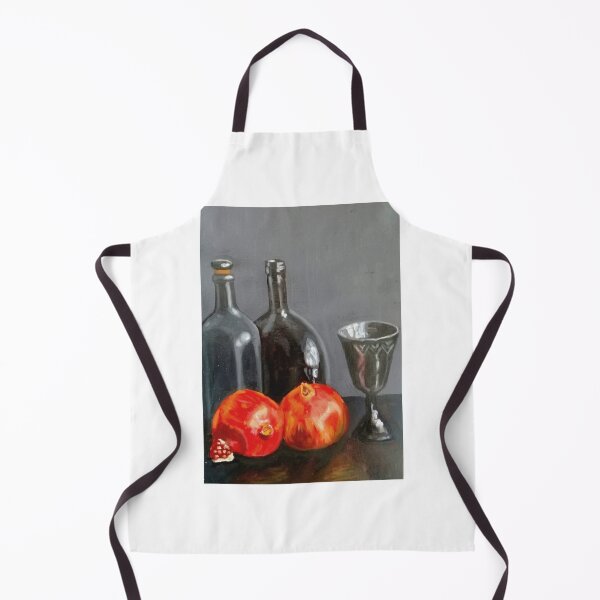 Item preview, wine, pomegranates and oil designed and sold by TresMonet.