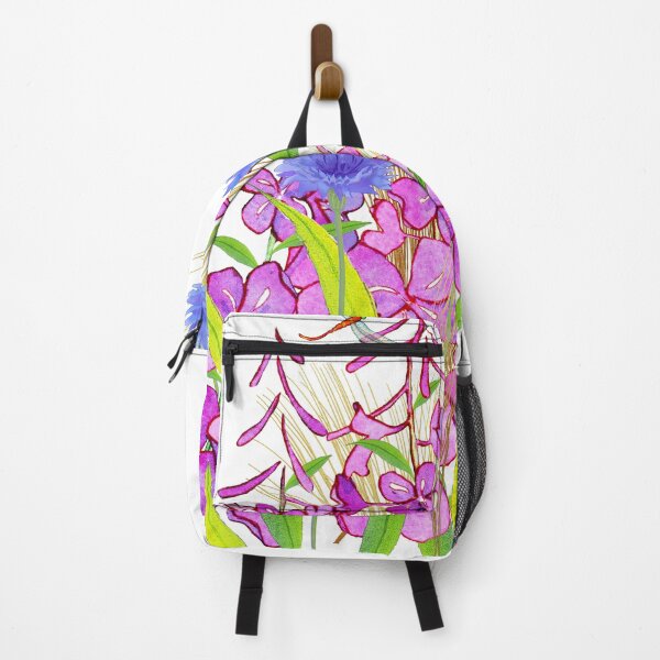 Item preview, Fireweed and Cornflower Bouquet designed and sold by Teresa Ascone.