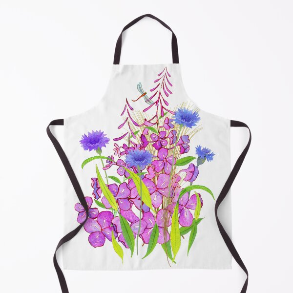Item preview, Fireweed and Cornflower Bouquet designed and sold by Teresa Ascone.