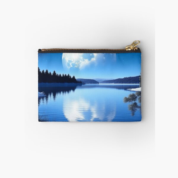 Item preview, Full Moon Over Frozen Lake designed and sold by JoeZigns81.