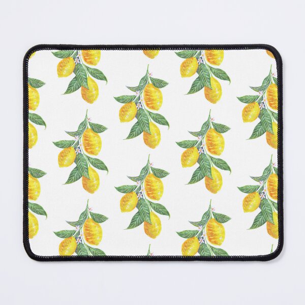 Item preview, Lemon branch - Three juicy lemons with leaves and flowers designed and sold by Wolshebnaja.