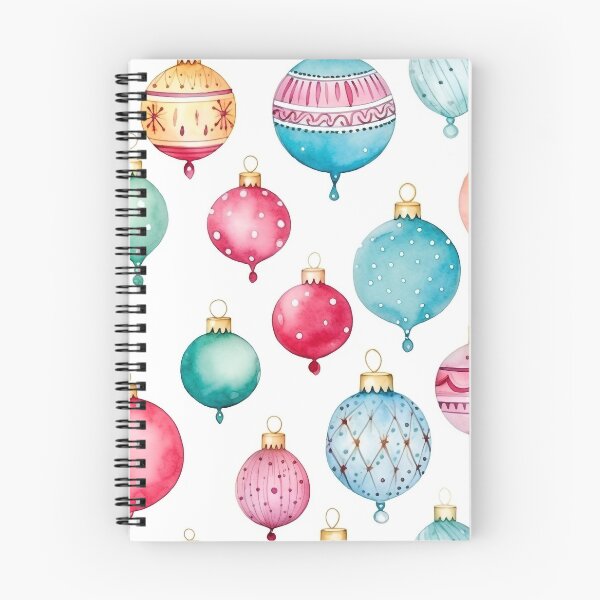 Item preview, Watercolor Christmas Ornaments designed and sold by ReverseBleach.