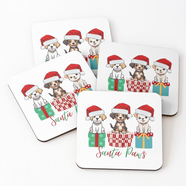 Item preview, Santa Paws Christmas Puppies designed and sold by Orchyd.