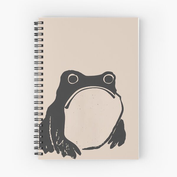 Item preview, Antique Amphibian: A Glimpse into Hojis World, unimpressed frog meme cutout designed and sold by EmeraldeaArt.