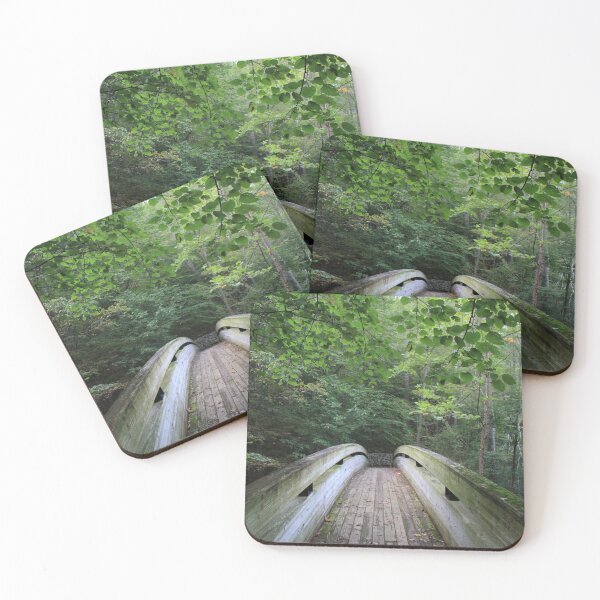 Item preview, Wooden Foot Bridge Tucked Away In Forest designed and sold by InvictusPhotog.