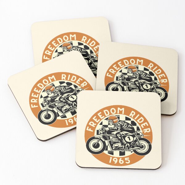 Item preview, Vintage Motorcycle Racer Freedom Rider 1965 designed and sold by tommysnider.