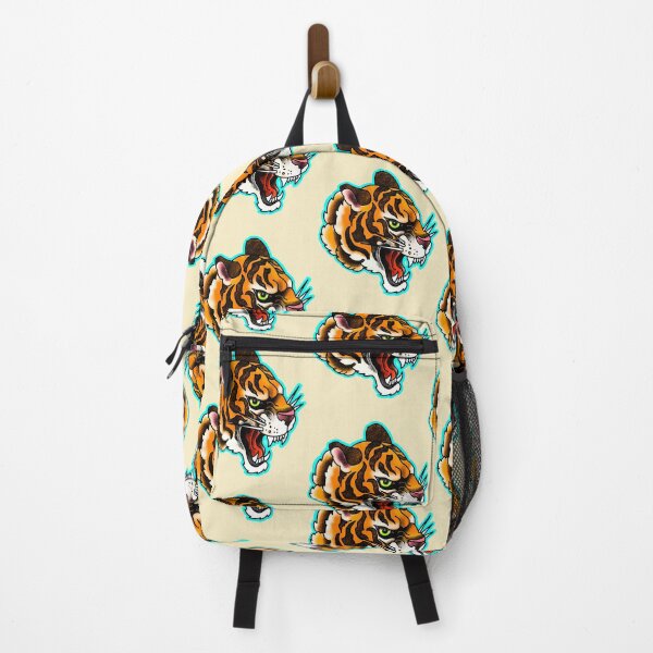 Item preview, Angry tiger tattoo style designed and sold by weilertsen.