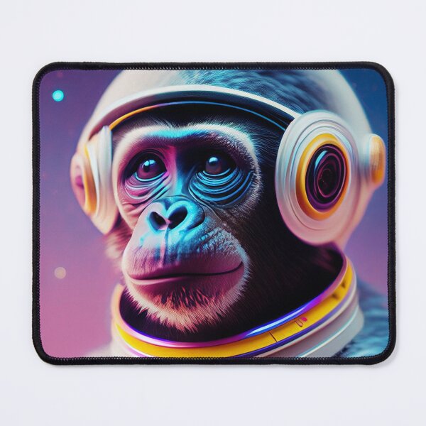 Item preview, Space Monkey Astronaut | Neon DJ | Universe Explorer designed and sold by monkeybusiness.pt.
