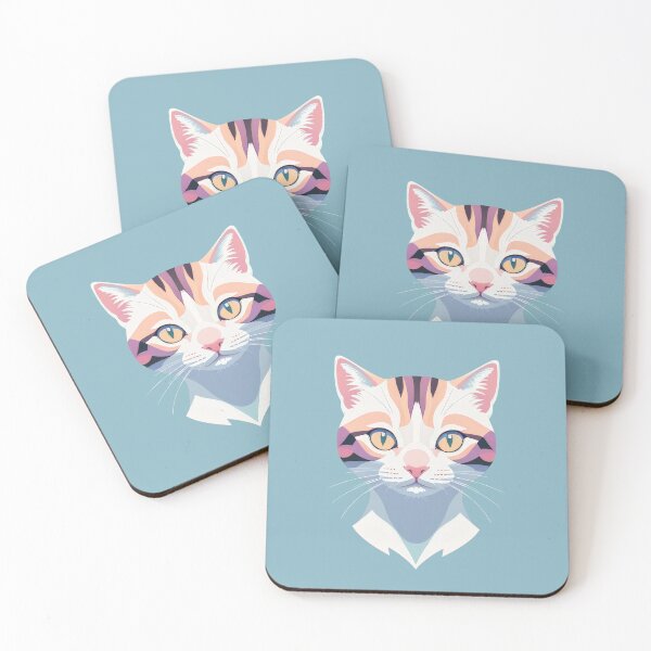 Item preview, Pastel Kitten - Chic Chat Créations Ref.036 designed and sold by ChicChat.