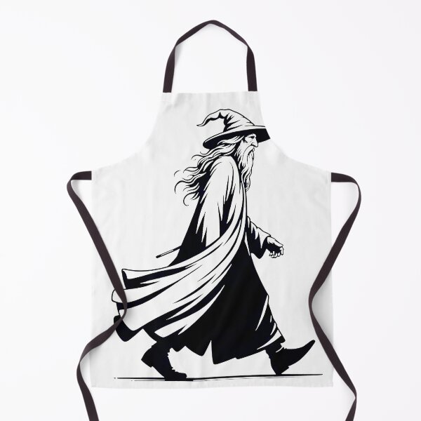 Item preview, Ancient Wizard walking cool silhouette. designed and sold by Geekbits-Store.