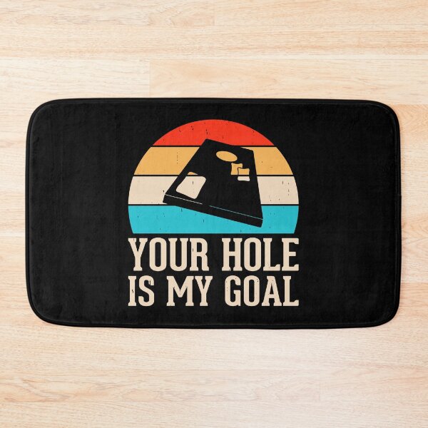 Item preview, Your Hole Is My Goal Retro Design - Baggo Bean Bag Toss Game Funny Cornhole Player Vintage designed and sold by naworas.