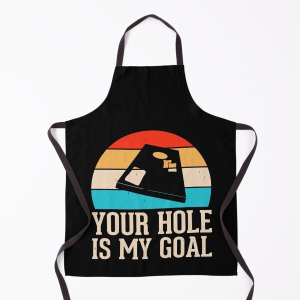 Item preview, Your Hole Is My Goal Retro Design - Baggo Bean Bag Toss Game Funny Cornhole Player Vintage designed and sold by naworas.