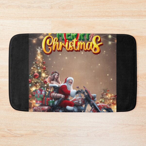 Item preview, Santa Claus and Mrs Claus bikers  designed and sold by SeeingBeyond.