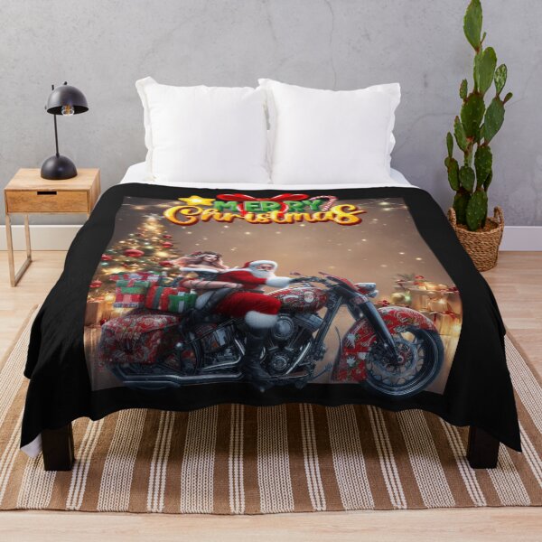 Item preview, Santa Claus and Mrs Claus bikers designed and sold by SeeingBeyond.