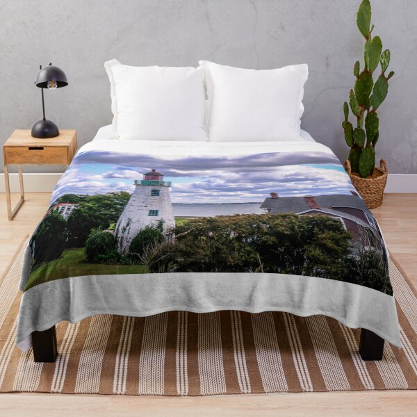Item preview, Old lighthouse on the bay. designed and sold by ROBERT NIEDERRITER.