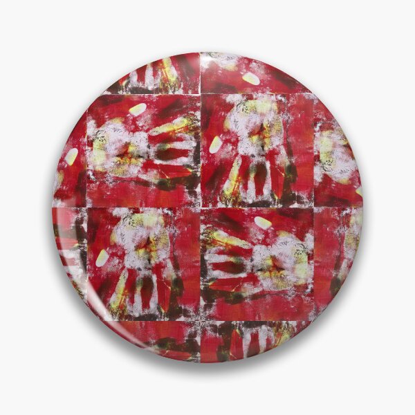 Item preview, Hands Up Monoprint Pattern designed and sold by vallisrowe.