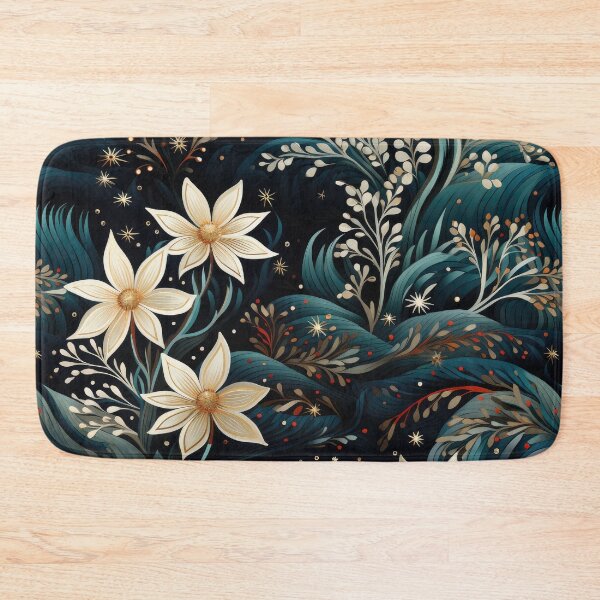 Item preview, Flowing Festive Flowers - Seamless Artwork  designed and sold by NevernotmeUK.