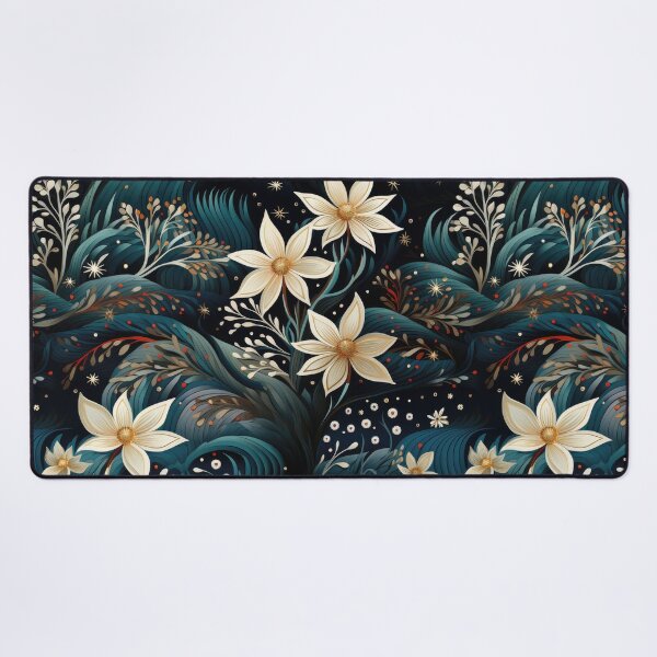 Item preview, Flowing Festive Flowers - Seamless Artwork  designed and sold by NevernotmeUK.